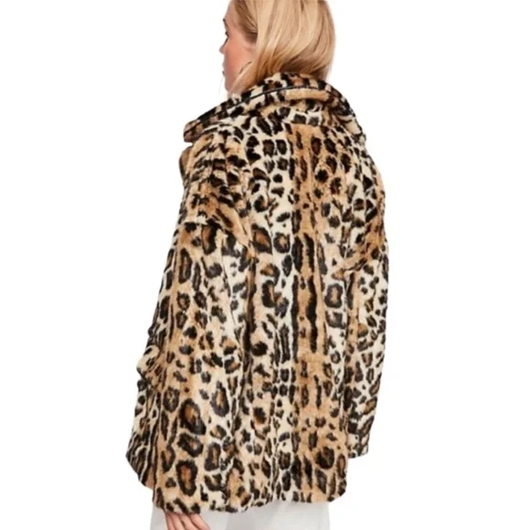 Free People Kate Leopard Coat - Picture 2 of 15